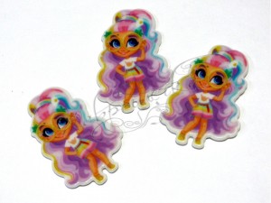 Серединка "Hairdorables Rayne (Бузкове волосся)", 3,8см